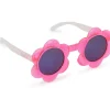 Kinder-Sonnenbrille in Pink/ Weiß