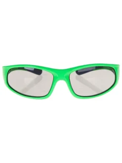 Kinder-Sportbrille "Flexxy Junior" in Grün-Blau/ Grau