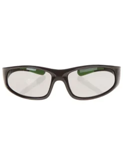 Kinder-Sportbrille "Flexxy Junior" in Schwarz-Grün/ Grau