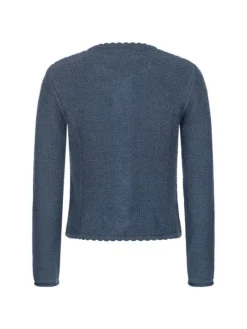 Kinderstrickjacke Yvonne in Blau