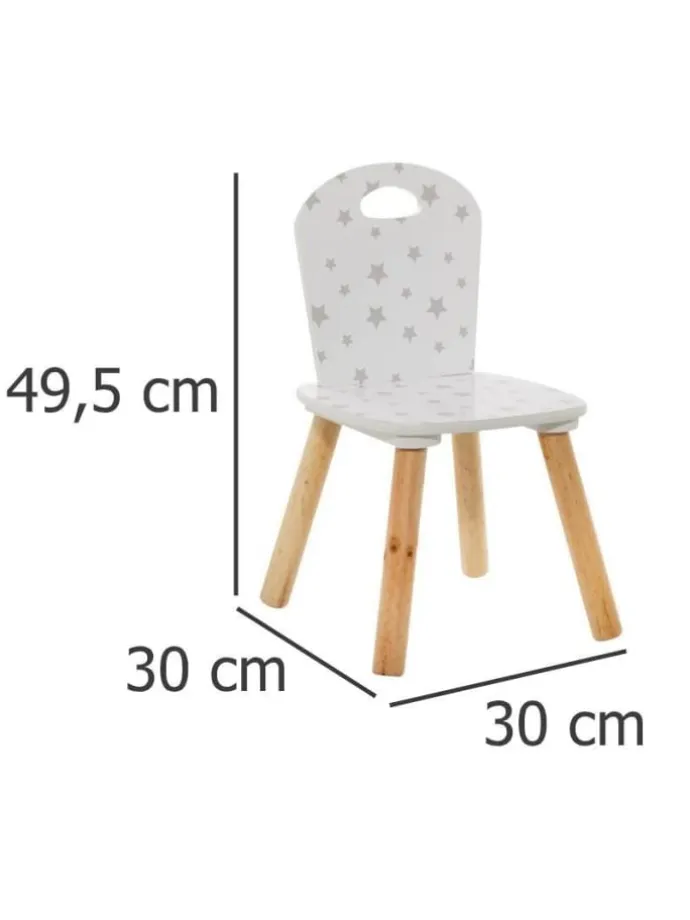 Kinderstuhl in weiß