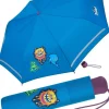 Kinder-Taschenschirm mit reflektierenden Streifen Regenschirm funny Freaks