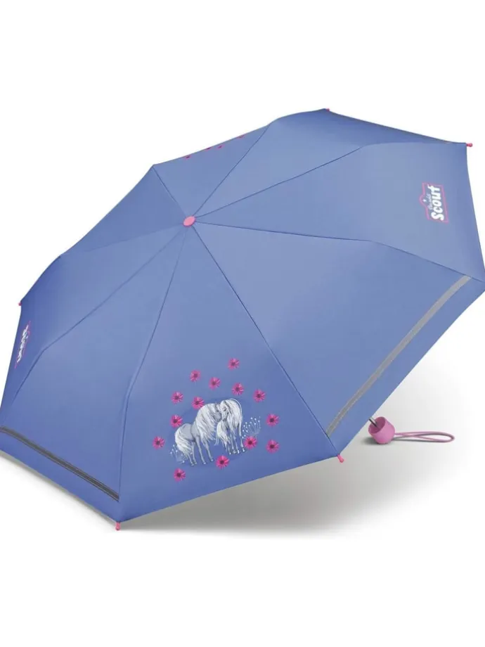 Kinder-Taschenschirm reflektierend Amici Regenschirm
