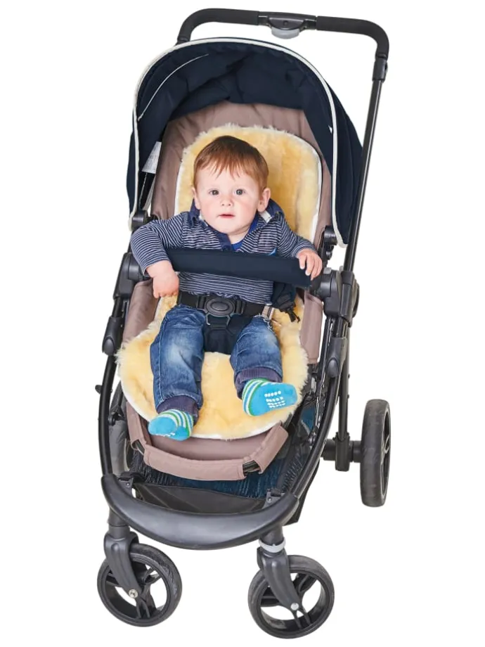 Kinderwagen Einlage TOP in Creme