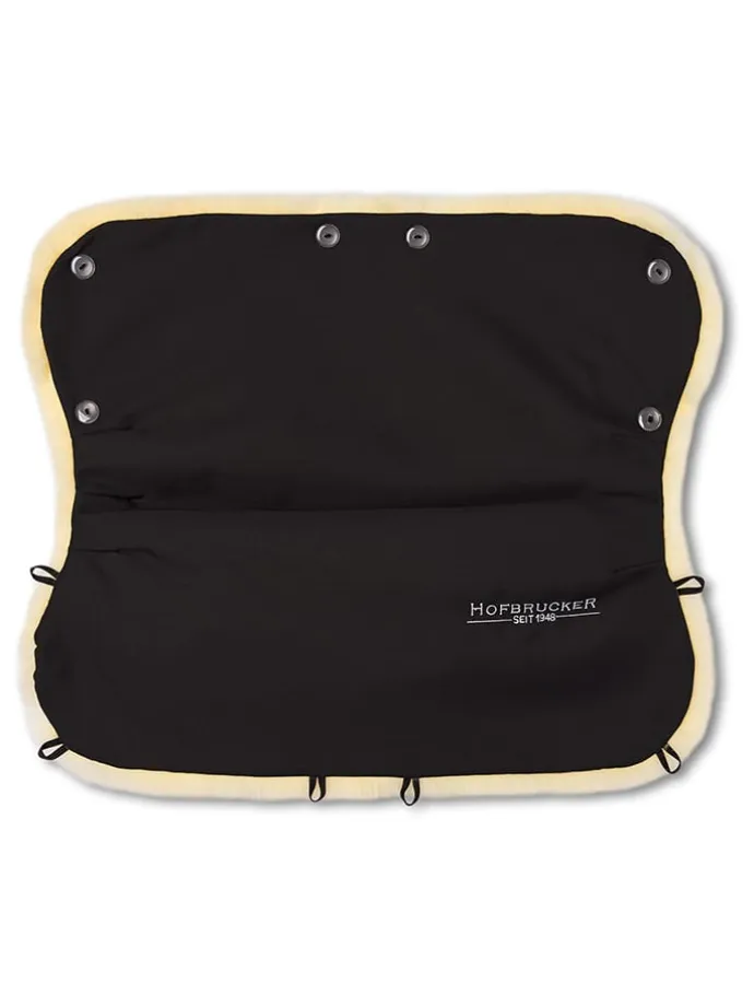 Kinderwagen-Muff in Schwarz - (L)55 x (B)24 cm