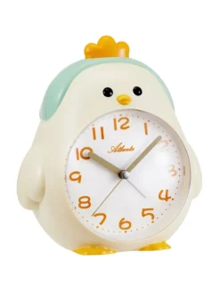 Kinderwecker mit Leisegang Hahn Beige/Mint Weiß / Creme