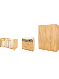 Kinderzimmer-Set Natura breit groß, 3-tlg.
