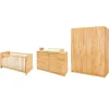 Kinderzimmer-Set Natura extrabreit groß, 3-tlg.