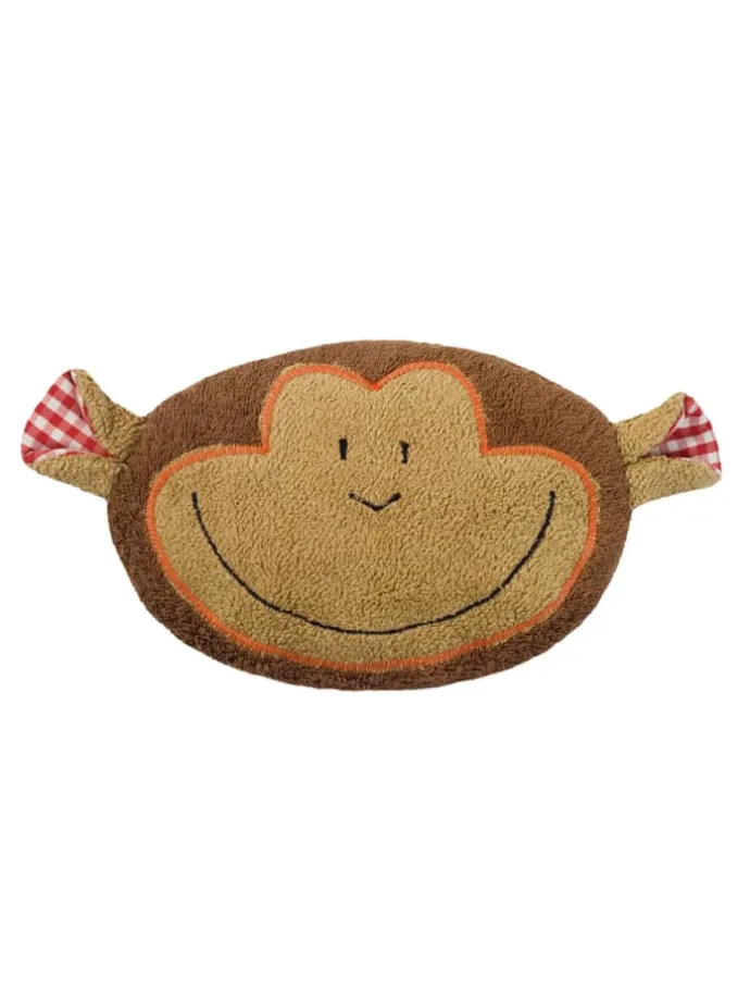 Kirschkern-Bio-Wärmekissen, Affe, Made in Germany, Größe ca. 30 x 16 cm