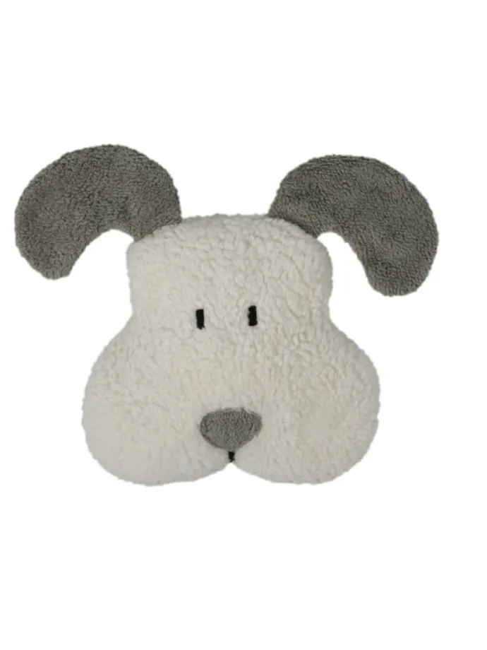 Kirschkern-Bio-Wärmekissen, Hund, Made in Germany, Größe ca. 20 x 20 cm