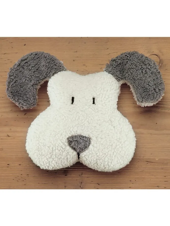 Kirschkern-Bio-Wärmekissen, Hund, Made in Germany, Größe ca. 20 x 20 cm