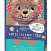 Kirschkernkissen "Bär" in Hellbraun - ab 24 Monaten