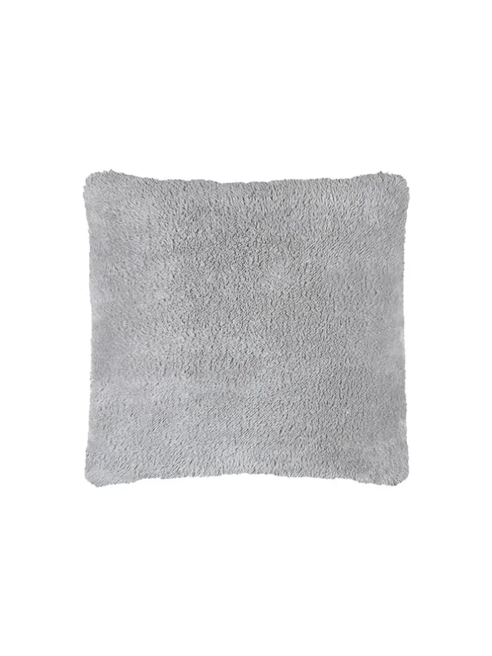 Kissen "Douillet" in Grau - (L)45 x (B)45 cm