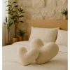 Kissen in Beige - (B)42 x (H)45 x (T)12 cm