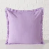 Kissen "Lenea" in Lila - (L)45 x (B)45 cm