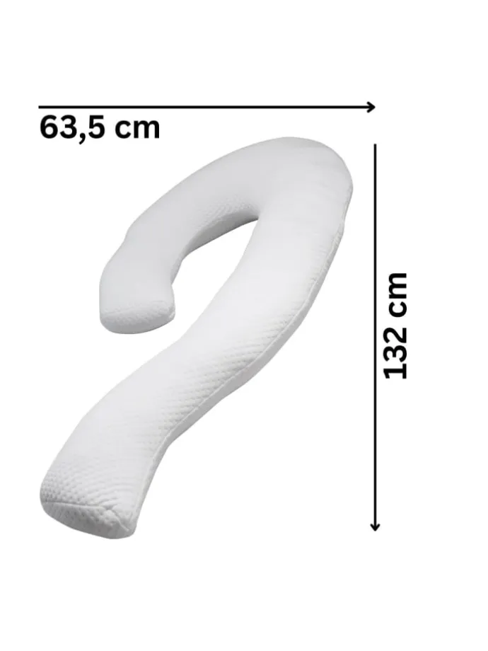 Kissen Swan in Weiß
