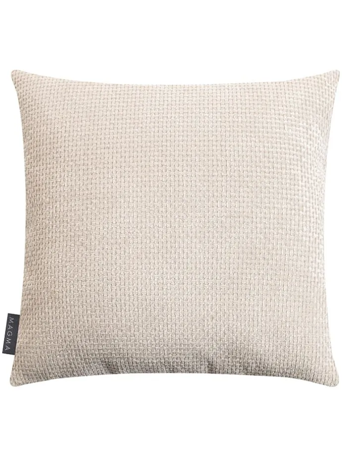 Kissenhülle "Arlo" in Beige - (L)40 x (B)40 cm