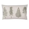 Kissenhülle in Beige/ Grün - (L)50 x (B)30 cm
