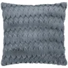 Kissenhülle "Plush" in Grau - (L)45 x (B)45 cm