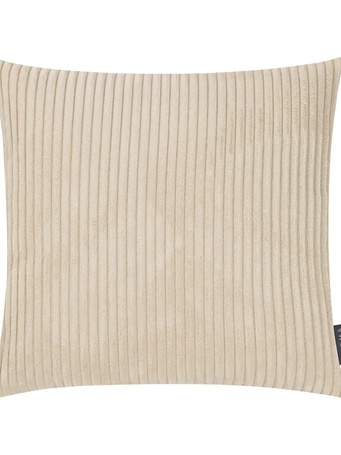 Kissenhülle "Shara" in Beige - (L)45 x (B)45 cm