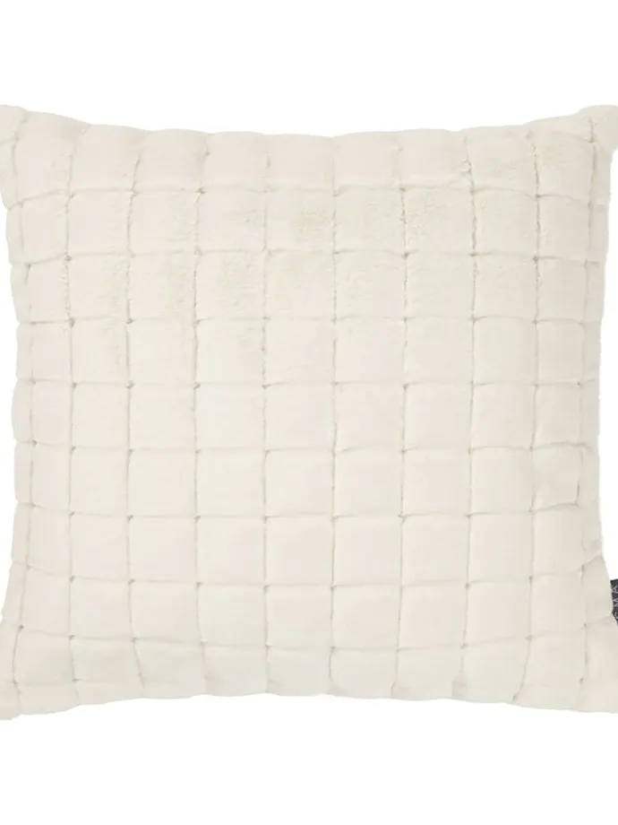Kissenhülle "Snowland" in Creme - (L)45 x (B)45 cm