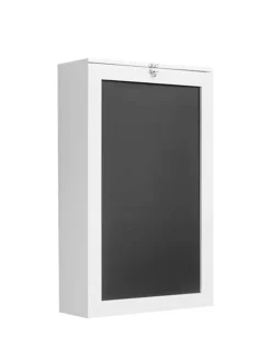 Klappbarer Wandtisch in Weiß