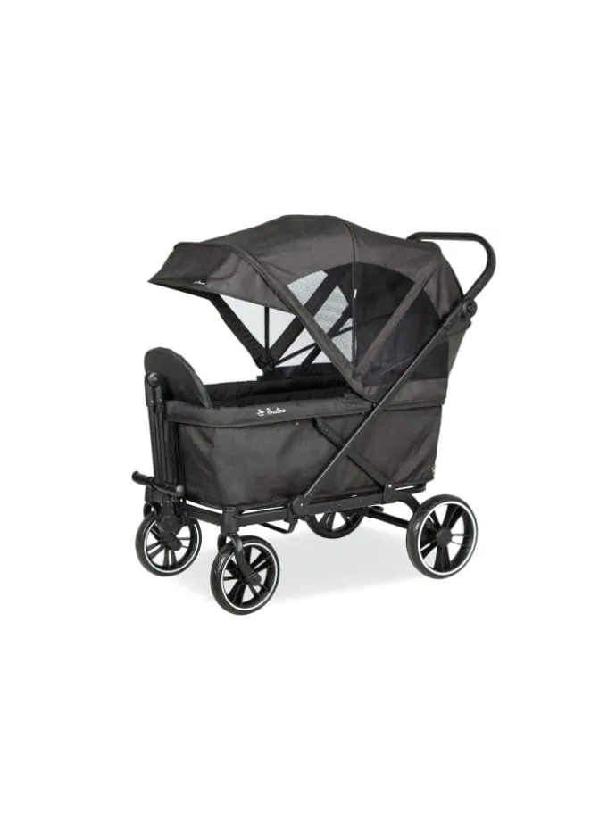 Klappbollerwagen Cruiser in Grau, 116 x 64 x 64 cm