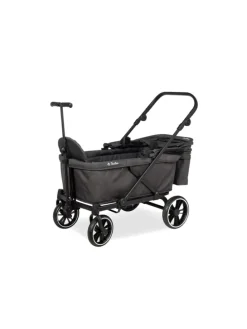 Klappbollerwagen Cruiser in Grau, 116 x 64 x 64 cm
