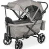 Klappbollerwagen "Cruiser PI500" in Grau - (L)118 x (H)64 x (T)64 cm
