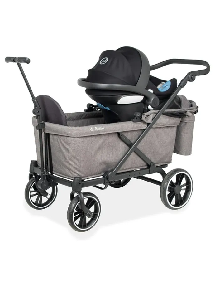 Klappbollerwagen "Cruiser PI500" in Grau - (L)118 x (H)64 x (T)64 cm