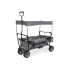 Klappbollerwagen Paxi in Grau, 124 x 59 x 102 cm