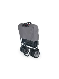 Klappbollerwagen Paxi in Grau, 124 x 59 x 102 cm
