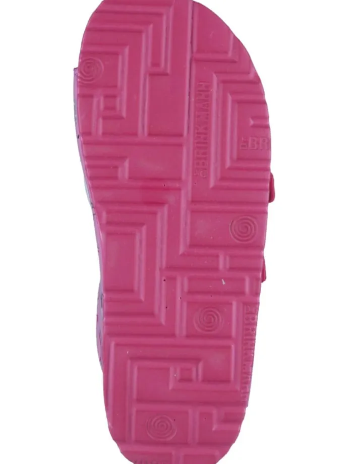 Klassische Pantoletten, Klassische Hausschuhe in pink