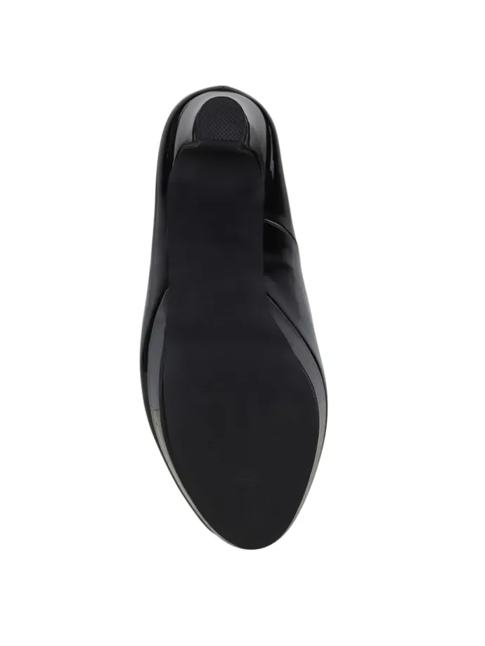 Klassische Pumps Aurora in Schwarz Lack
