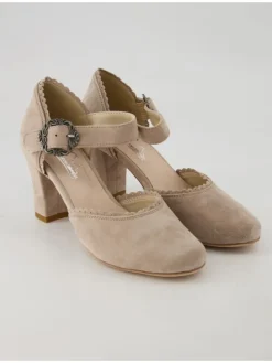 Klassische Pumps in Beige