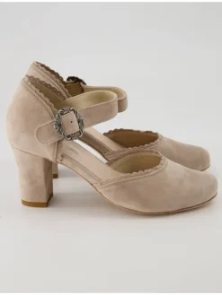 Klassische Pumps in Beige