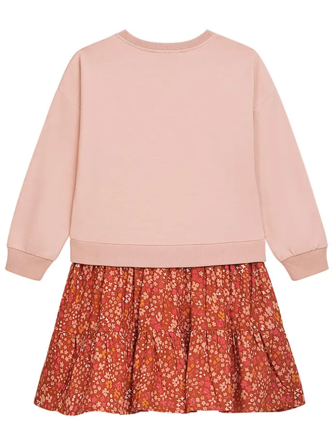Kleid "Ceren" in Rosa/ Orange