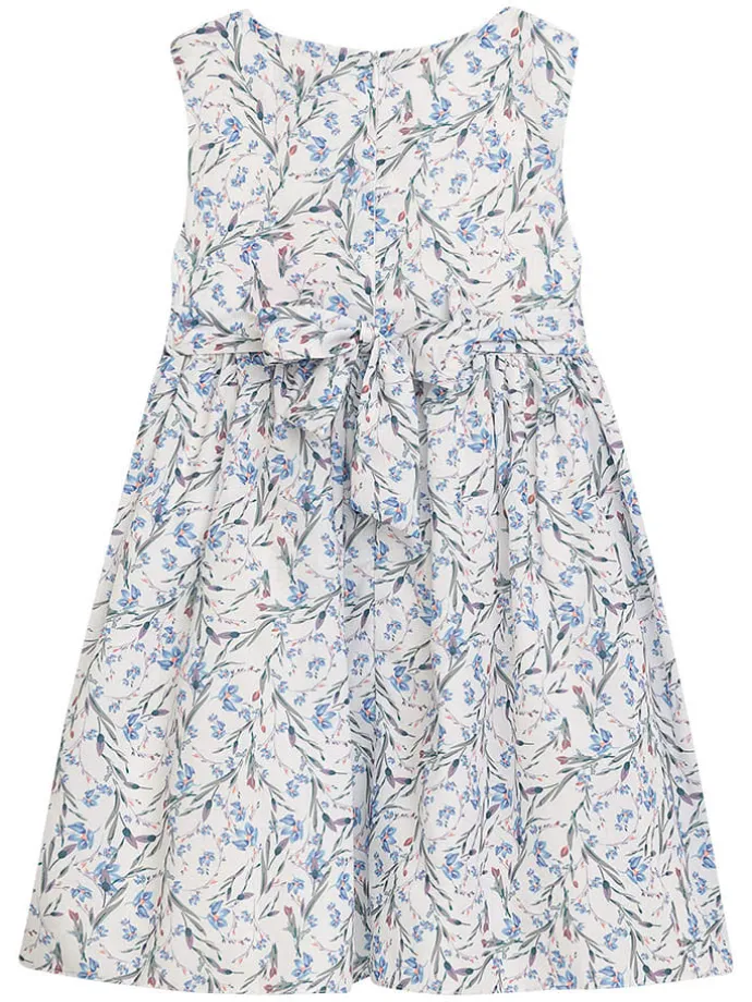 Kleid "Dpadme" in Blau/ Weiß