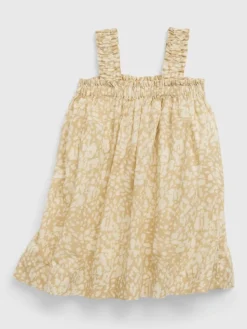 Kleid in Beige