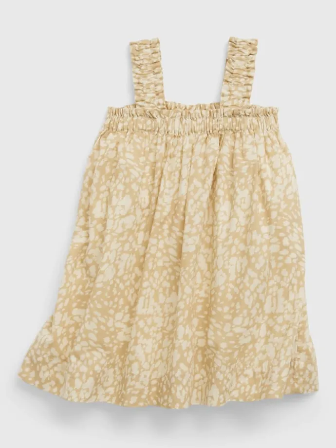 Kleid in Beige