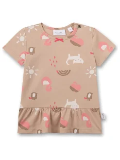 Kleid in Beige