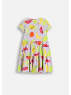 Kleid in bunt