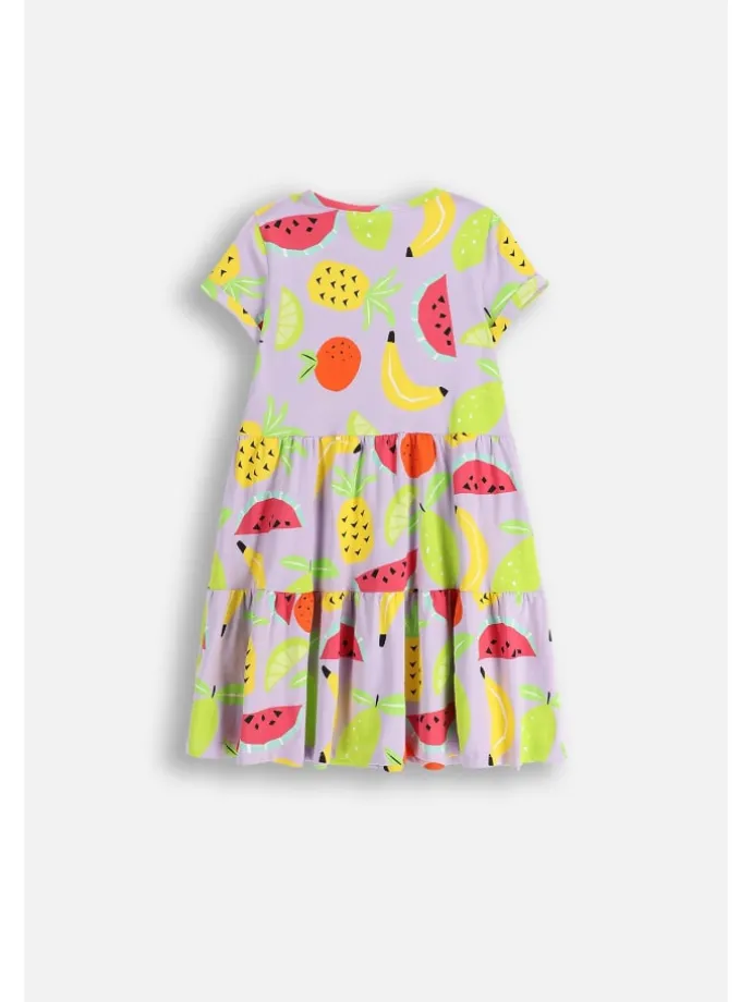 Kleid in bunt