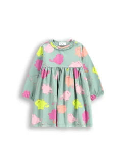 Kleid in bunt