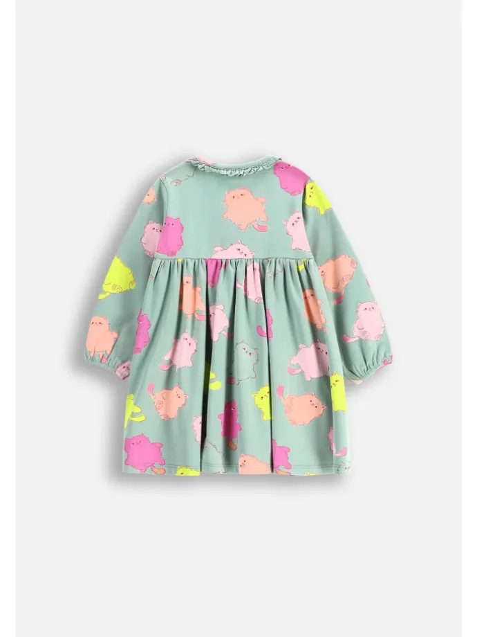 Kleid in bunt