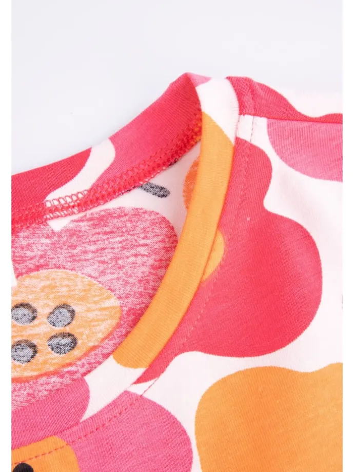 Kleid in bunt
