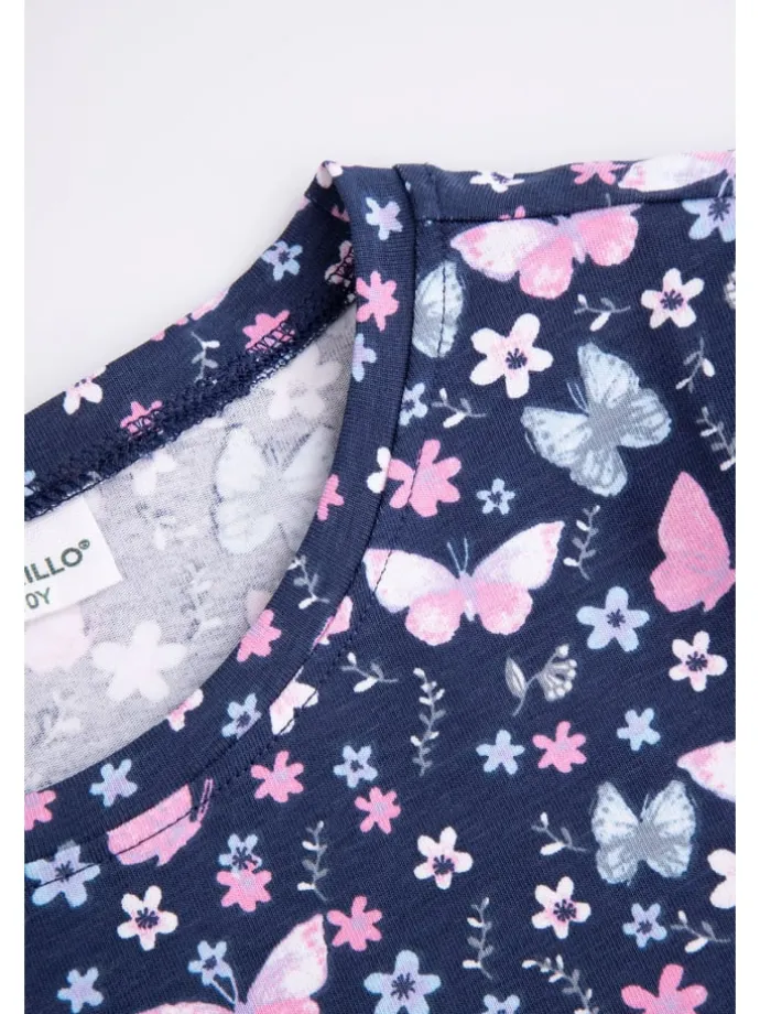 Kleid in bunt