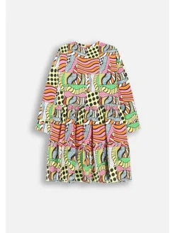 Kleid in bunt