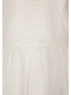 Kleid in Creme