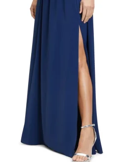 Kleid in Dunkelblau